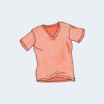 Dummy-Neck T-Shirt